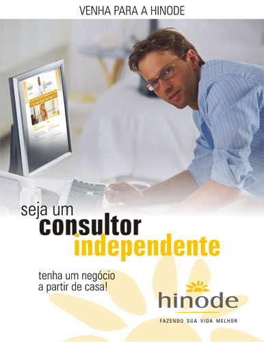 Seja um Consultor Torne-se hoje mesmo um Consultor Hinode de Sucesso!!! Clique aqui e se cadastre.
